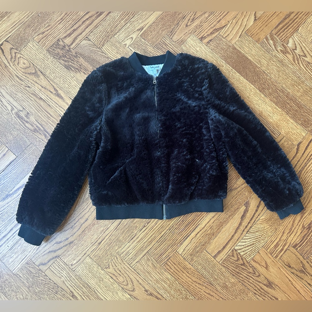 Splendid Girls Bomber Jacket Black Size 12